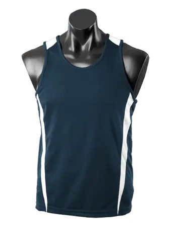Aussie Pacific Casual Wear Navy/White / 6 AUSSIE PACIFIC Eureka kids singlet - 3104